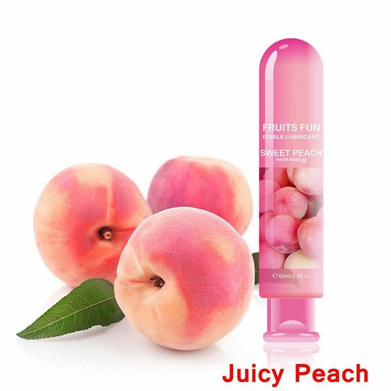 Edible Fruit Water Based Personal Sex Massaging Lube - Adult Toys 