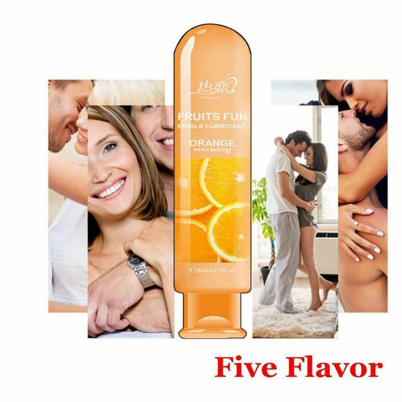 Edible Fruit Water Based Personal Sex Massaging Lube - Adult Toys 