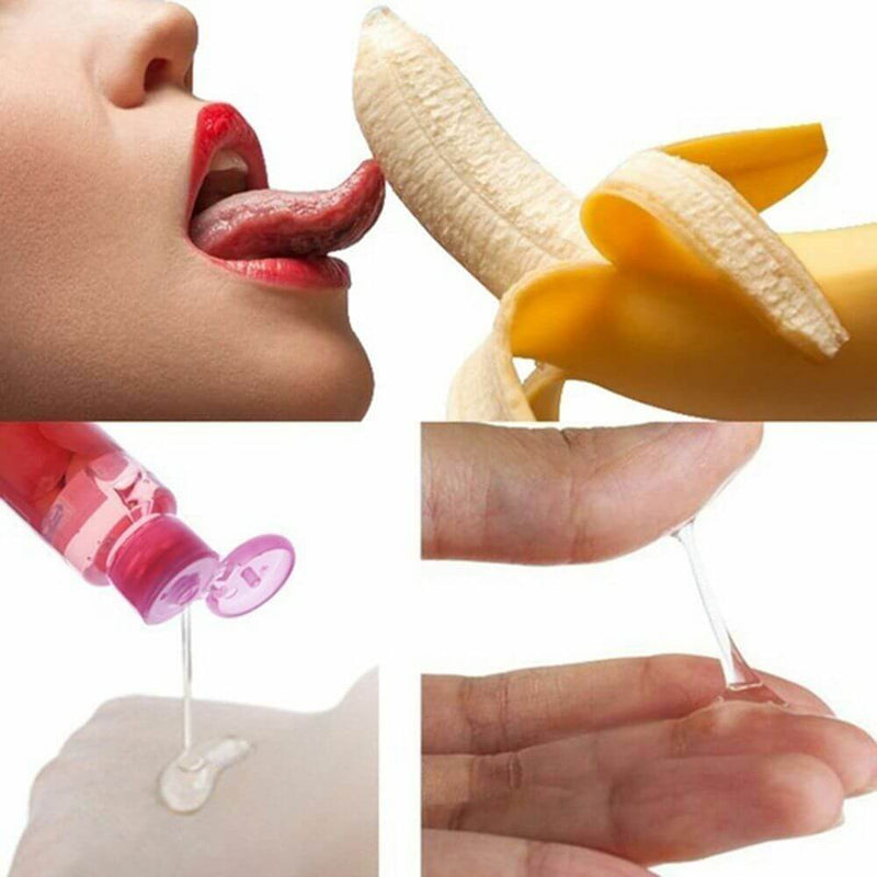 Edible Fruit Water Based Personal Sex Massaging Lube - Adult Toys 