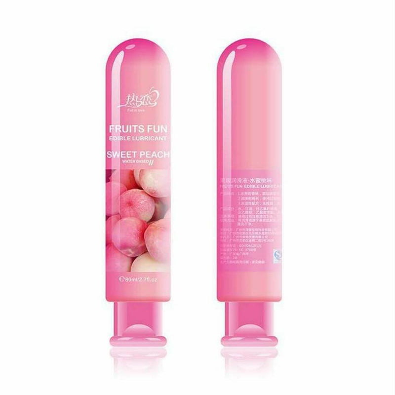 Edible Fruit Water Based Personal Sex Massaging Lube - Adult Toys 