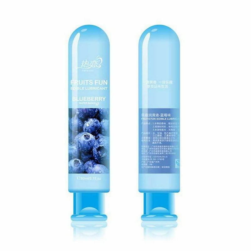 Edible Fruit Water Based Personal Sex Massaging Lube - Adult Toys 