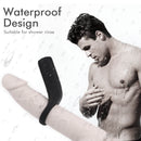 9 kinds Strong Vibrating Penis Ring Elastic Cock Massage Tool - Adult Toys 