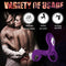 10 Vibration Modes Double Penis Rings Delay Ejaculation Adult Toy - Adult Toys 