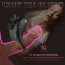 Multiple Vibration Rotation Penis Ring Prolong Ejaculation Sex Toy - Adult Toys 