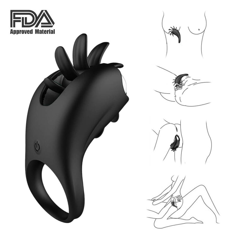 3-in-1 Silicone Penis Ring: Ultra Soft Cock Ring for Men - Enhance Stamina,  Prolong Sex, No Vibration - 3 Different Sizes for Couples!