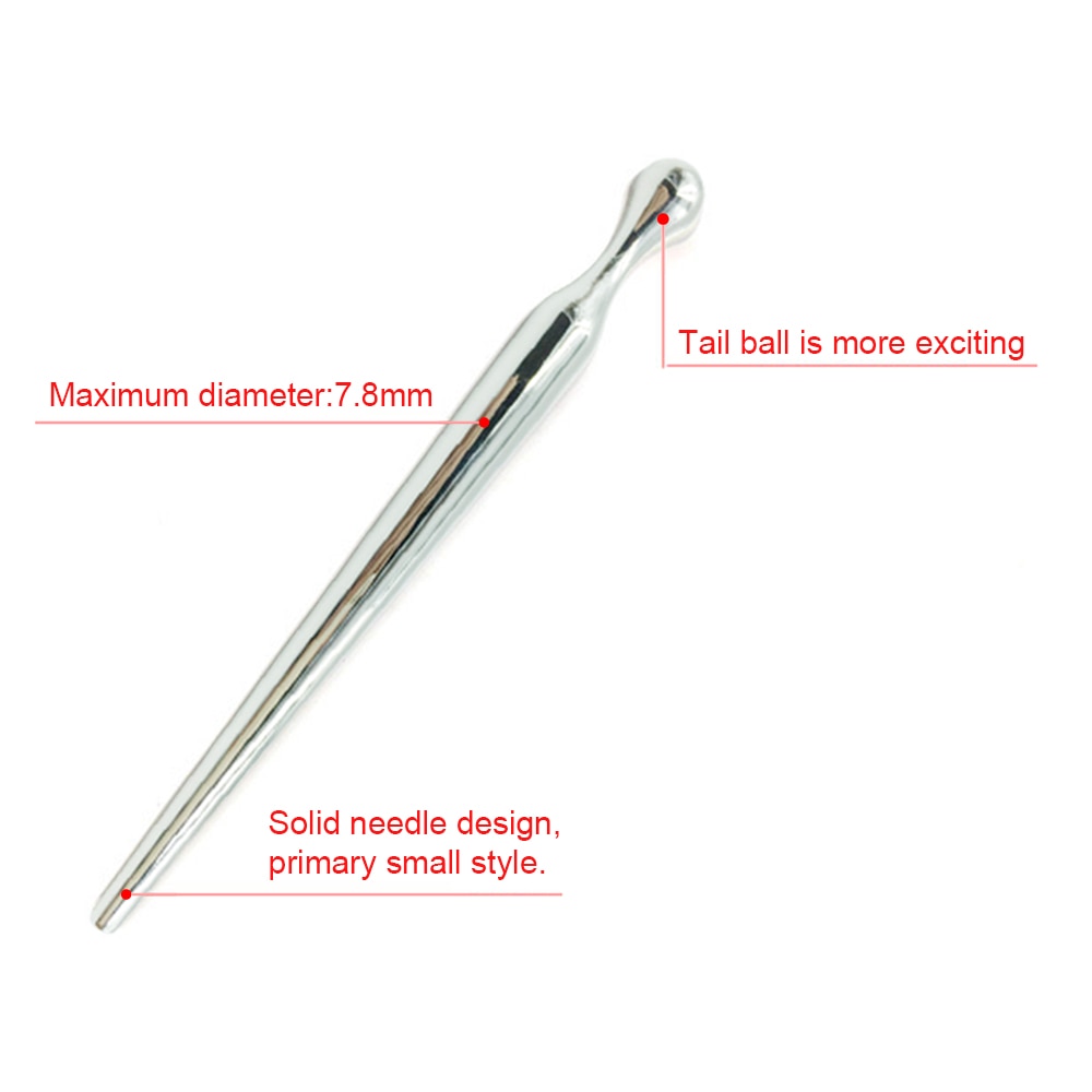 Stainless Steel Penis Plug Urethral Sounding Sex Toy For Men Stainless Steel Penis Plug Urethral Sounding Sex Toy For Men