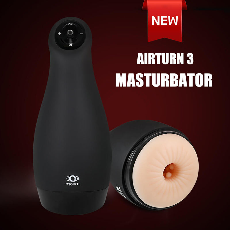 Otouch Airturn 3 Vibrating Sucking Gay Butt Masturbator For Men