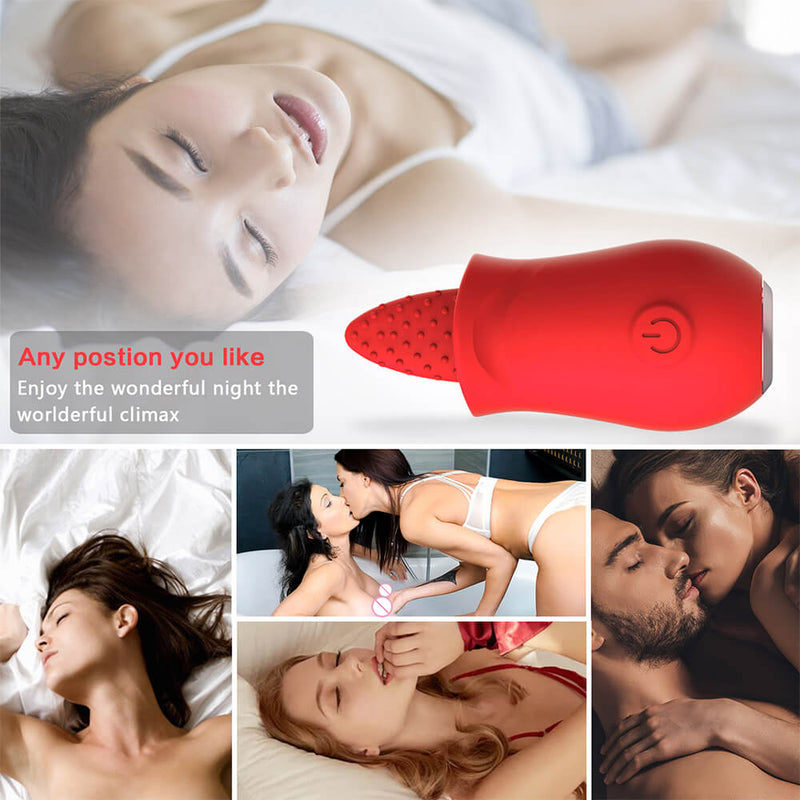 Tongue Licking Vibrator For Women Intimate Sex Toy