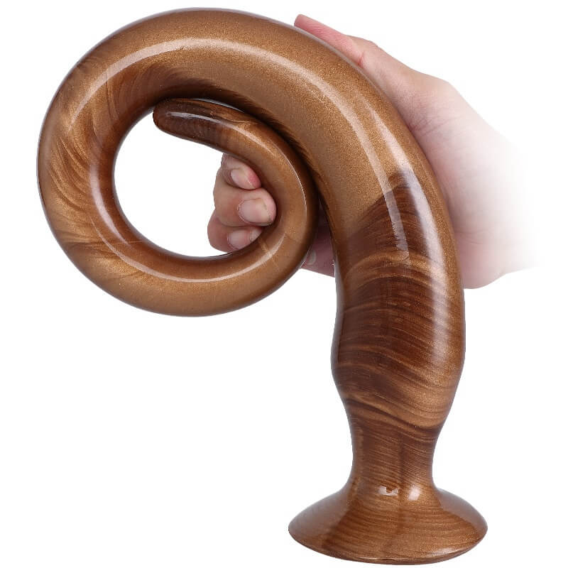 Slim Anal Toy Long Butt Plug With Sucker For Anal Massage