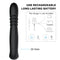 Automatic Telescopic Rotation Heating Vaginal Massage Vibrator - Adult Toys 