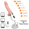 Realistic Vibration Dildo Heating Telescopic Dildo Gun Automatic Sex Machine - Adult Toys 