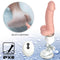 Realistic Vibration Dildo Heating Telescopic Dildo Gun Automatic Sex Machine - Adult Toys 