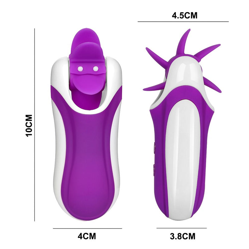Lesparty Tongue Licking Vagina Rotation Vibrator