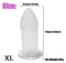 Soft Silicone 5 Size Hollow Butt Plug Anal Sex Toy
