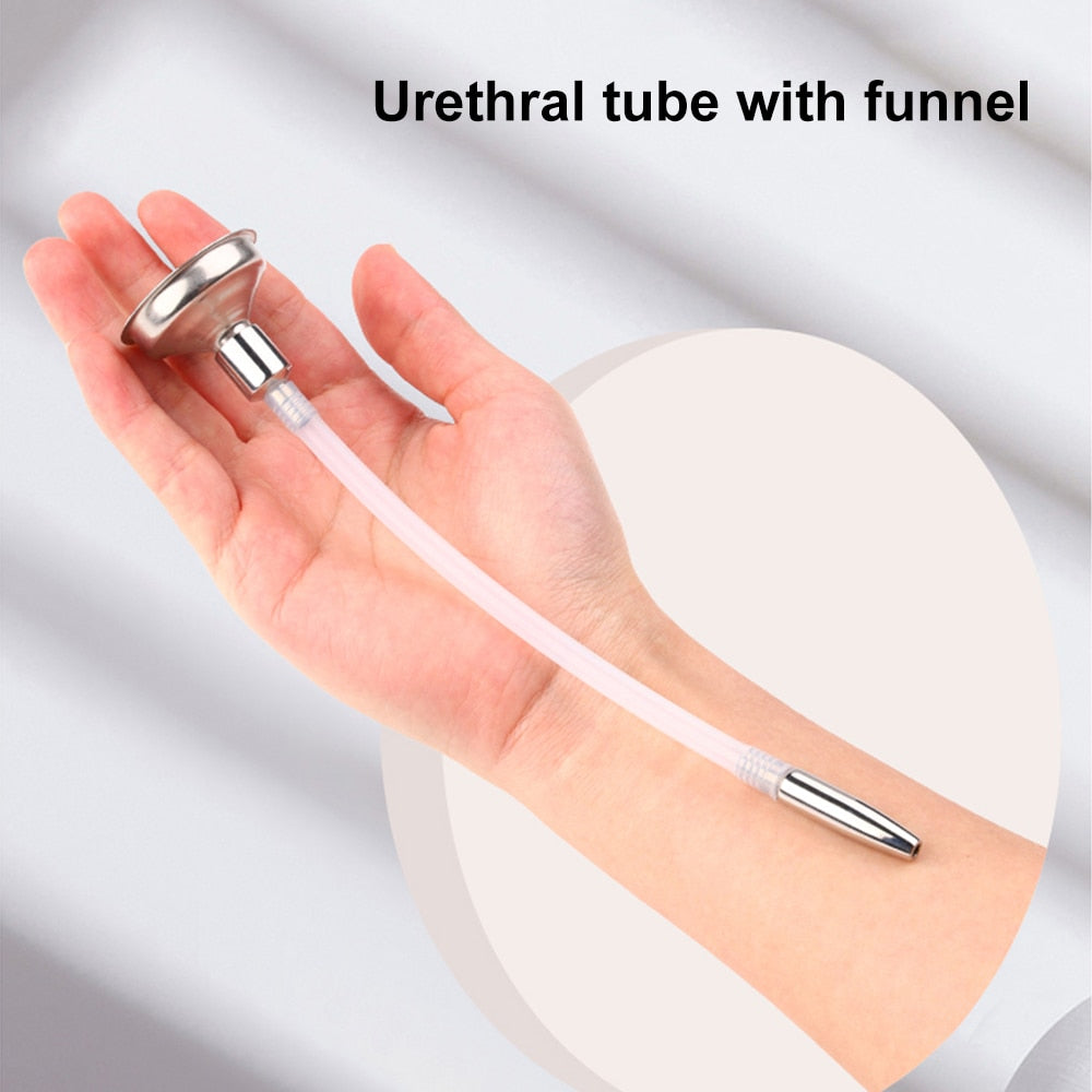 Hollow Urethral Sounding Penis Plug Sex Toy For Men Ejaculation Delay Hollow Urethral Sounding Penis Plug Sex Toy For Men Ejaculation Delay