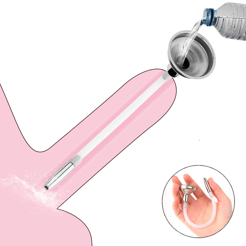 Hollow Urethral Sounding Penis Plug Sex Toy For Men Ejaculation Delay Hollow Urethral Sounding Penis Plug Sex Toy For Men Ejaculation Delay
