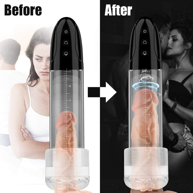 2 in 1 Vacuum Pump For Penis Stimulation Enhancement Training