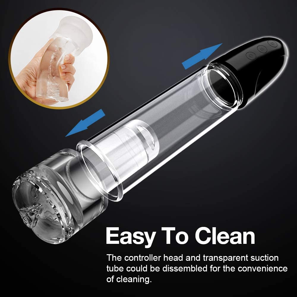2 in 1 Vacuum Pump For Penis Stimulation Enhancement Training 2 in 1 Vacuum Pump For Penis Stimulation Enhancement Training