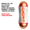 Intelligent Sound 5D Electric Pocket Pussy And Anal Sex Toy - Adult Toys 
