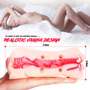 3D Realistic Oral Blow Job Deep Throat  Vagina Pocket Pussy Stroker - Adult Toys 