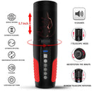 Auto Rotation 10 Sounds Vaginal Suction Cup Rechargeable Male Masturbator - Adult Toys 