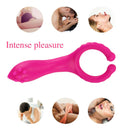 G-spot Stimulation Silicone Nipple Clip Cock Ring For Couples - Adult Toys 