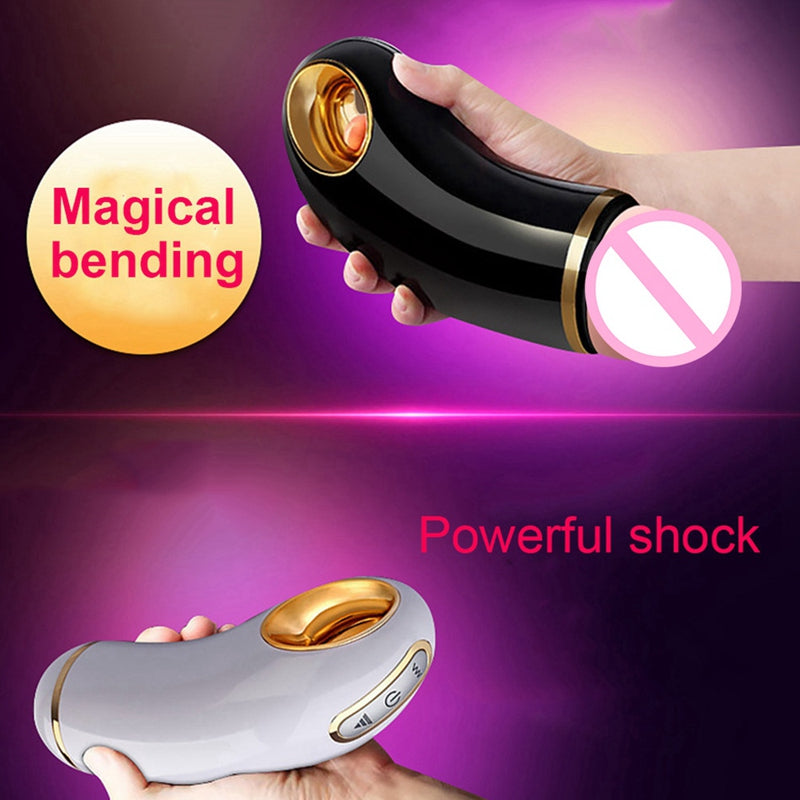 UNIMAT Automatic Thrusting Silicone Pussy Deluxe Toy With Buckle - Adult Toys 