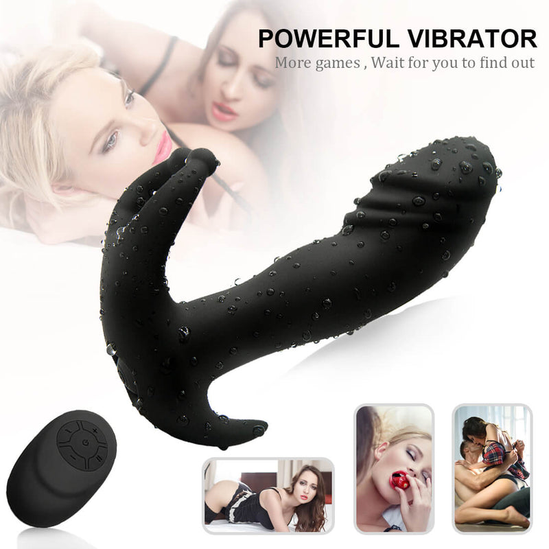 Prostate Massager Waterproof Butt Plug Prostate Vibrator - Adult Toys 