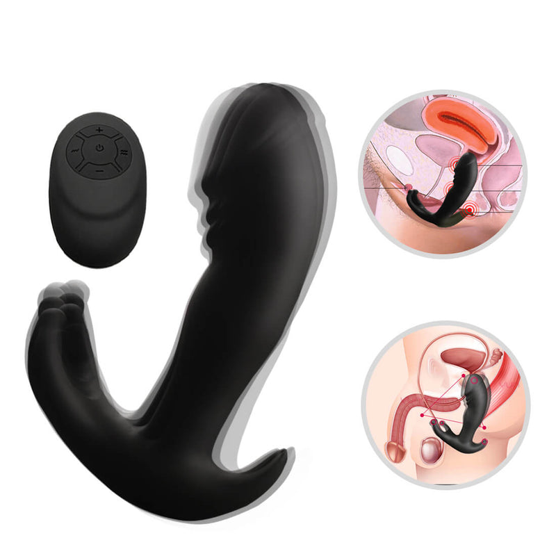 Prostate Massager Waterproof Butt Plug Prostate Vibrator - Adult Toys 