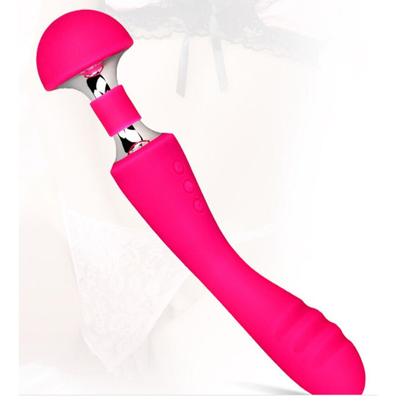 Wowyes I7 Double Mushroom Heads Wave Design Vibrator