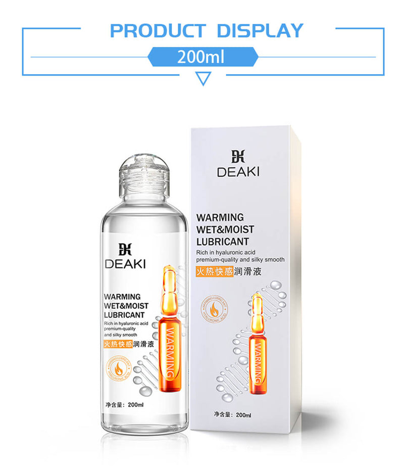 200ml Water Based Free-Clean Lubricant For Men Women Sex