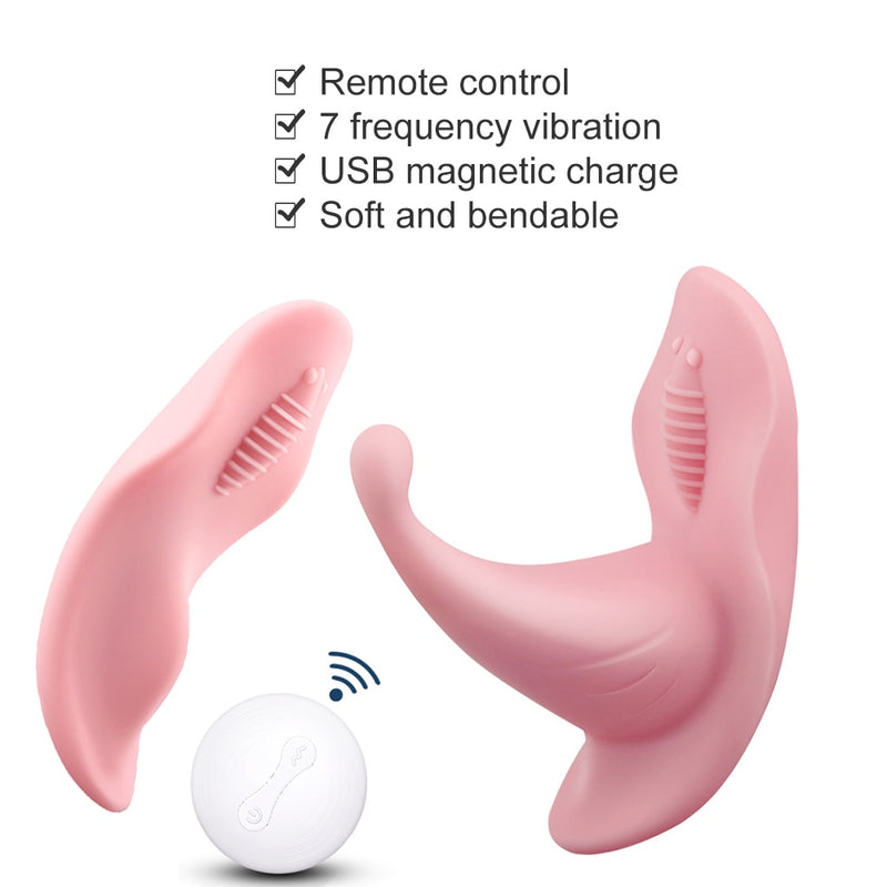 Women Underwear Wireless Silent Remote Control Female Vibrator