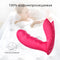 Wireless Invisible Wearable Dildo Tongue Licking Vibrator