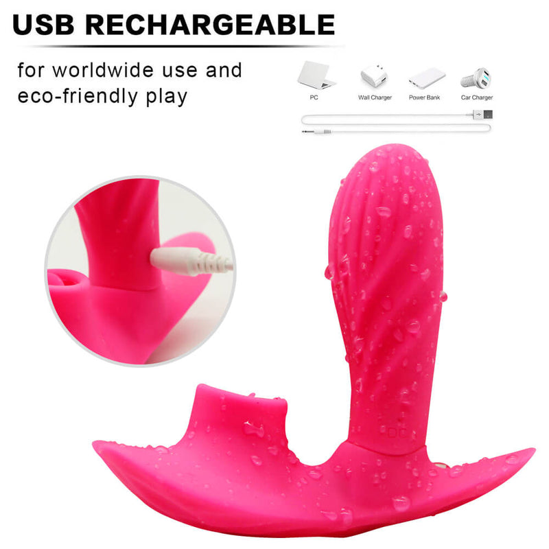 Wearable Vibrating Dildo For Women Clitoris Stimulator Remote Control Vibrator - Adult Toys 