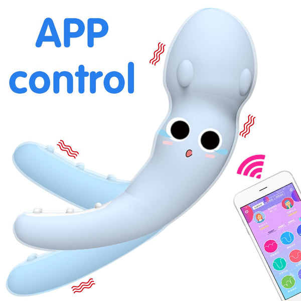 Smart APP Wearable Mini Flexible Squid Vibrator