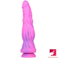 10.2in Colorful Fantasy Thick Crystal Dildo For Anal Vaginal Sex