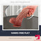 8.66in Real Touching Feel Dildo Soft Silicone Simulation Penis