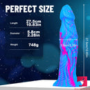 10.83in Huge Fantasy Real Looking Dildo For Males Females