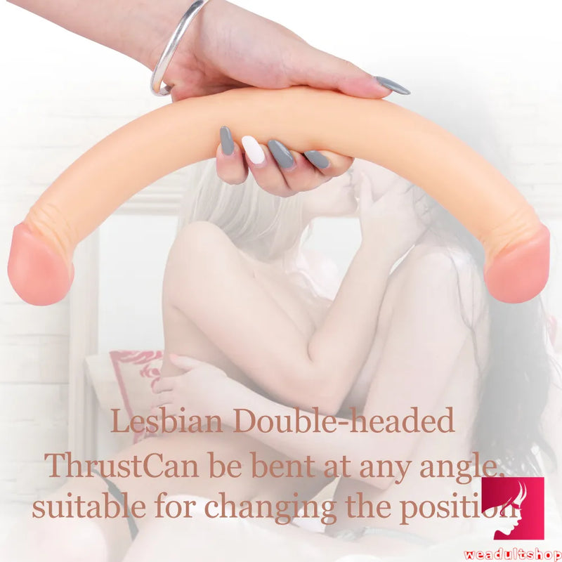 13.38in Real Looking Double Sided Dildo For Anus Vagina Fucking