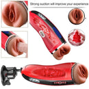 Pickup Suction Sex Toy Heating Voice Penis Stroker - Adult Toys 