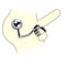Metal Ball Stretcher With Anal Beads Anal Hook Men Sex Toy