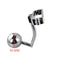 Metal Ball Stretcher With Anal Beads Anal Hook Men Sex Toy