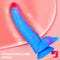 7.8in Colorful Banana Spice Fruit Penis Dildo For Famales Toy