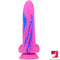 7.8in Colorful Banana Spice Fruit Penis Dildo For Famales Toy