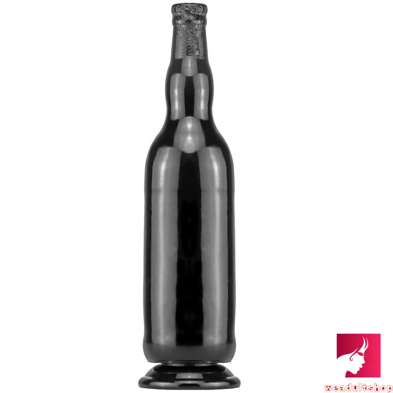 12in Beer Bottle Big Thick Transparent Penis Dildo Butt Plug