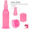 12in Beer Bottle Big Thick Transparent Penis Dildo Butt Plug