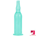 12in Beer Bottle Big Thick Transparent Penis Dildo Butt Plug