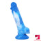 7.08in Mixed Colors Realistic Dildo Women Masturbation Sex Toy