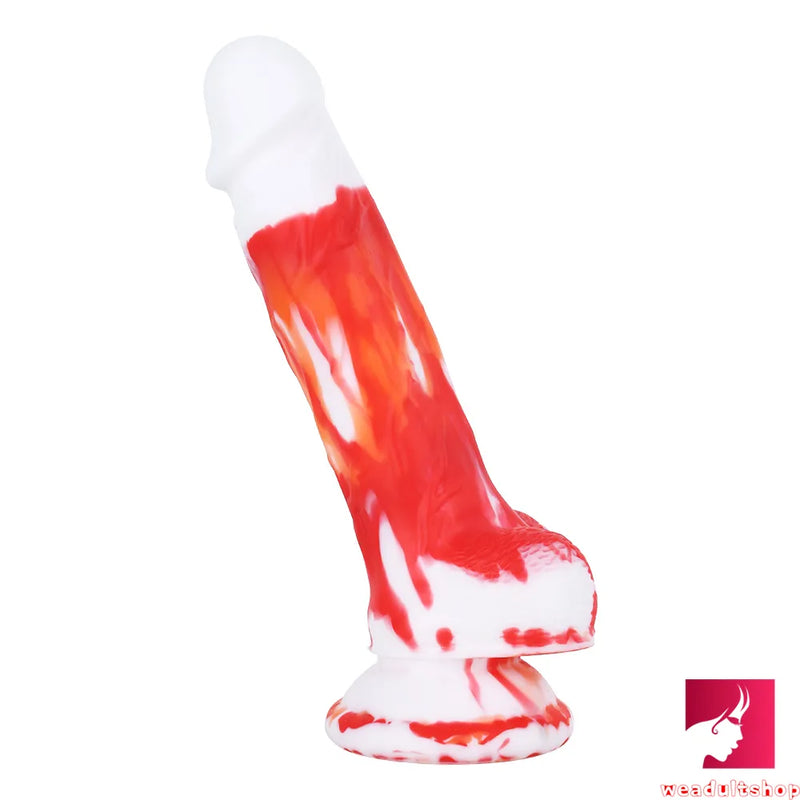 7.08in Mixed Colors Realistic Dildo Women Masturbation Sex Toy