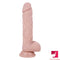 7.87in Realistic Penis Skin Silicone Flexible Dildo With Suction Cup